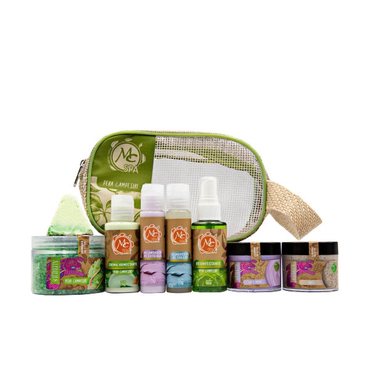 Kit Practic SPA (pedicure y manicure) 9 pz PERA CAMPESTRE MC Nails