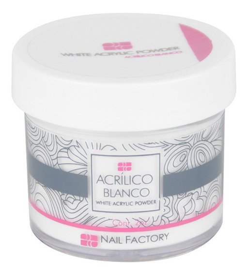 Acrílico Nail Factory White