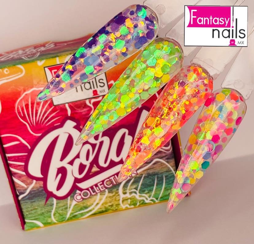 Collection Bora Fantasy Nails (4 Acrílicos)