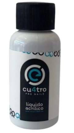 LIQUIDO ACRILICO 29.5ML (1 OZ) E-CUATRO