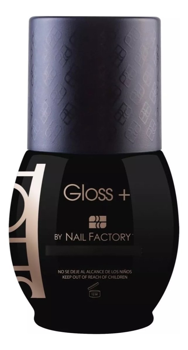 Gloss+ One Shot Laccover, Acabado Brilloso Para Uñas, 14 Ml. - One shot gloss ++