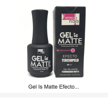 Gel Is Matte Efecto Terciopelo 15 ml Fantasy Nails