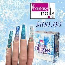 Collection Queen Frozen Fantasy Nails (4 Acrílicos)