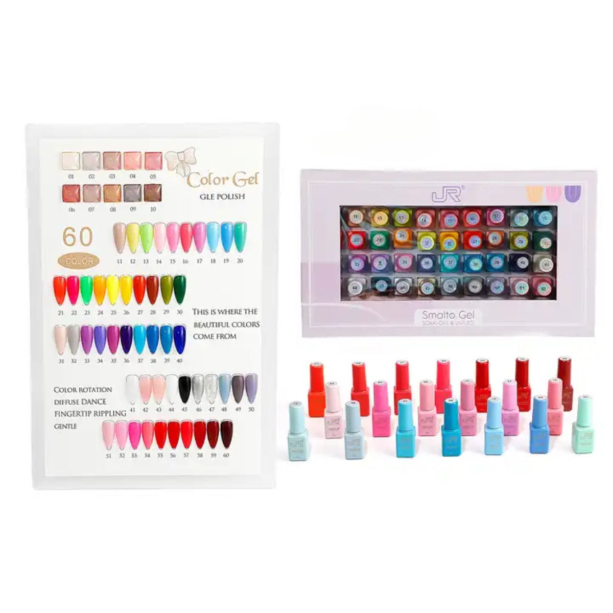 Estuche 64 Gel Semipermanente Jr 9ml