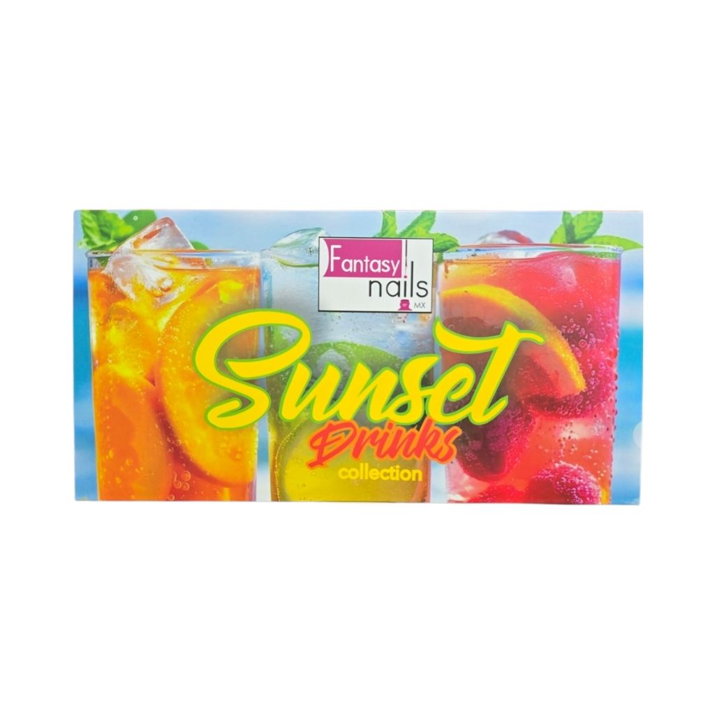 Gel Colección Sunset Drinks 5 pzas Fantasy Nails - Image 2