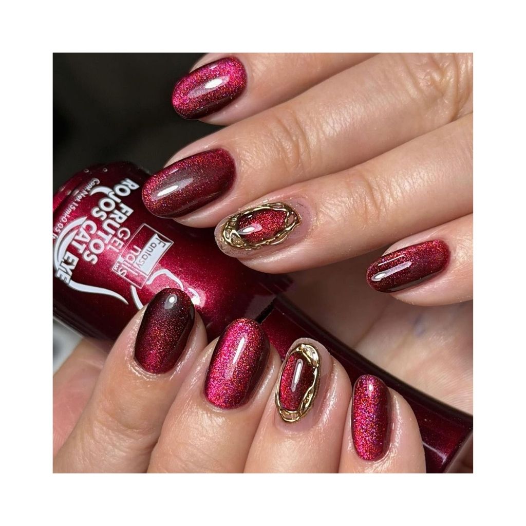 Gel Colección Cat Eye Frutos Rojos 5 pzas Fantasy Nails - Image 3