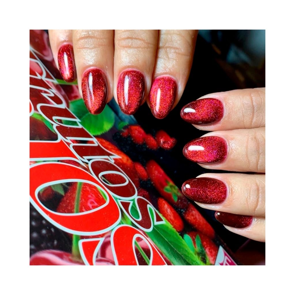 Gel Colección Cat Eye Frutos Rojos 5 pzas Fantasy Nails - Image 2
