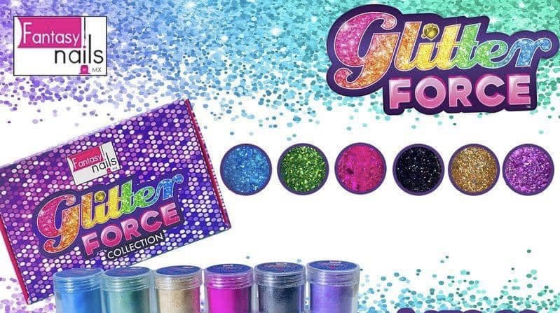 Collection Acrílico Glitter Force Fantasy Nails (6 Acrílicos)