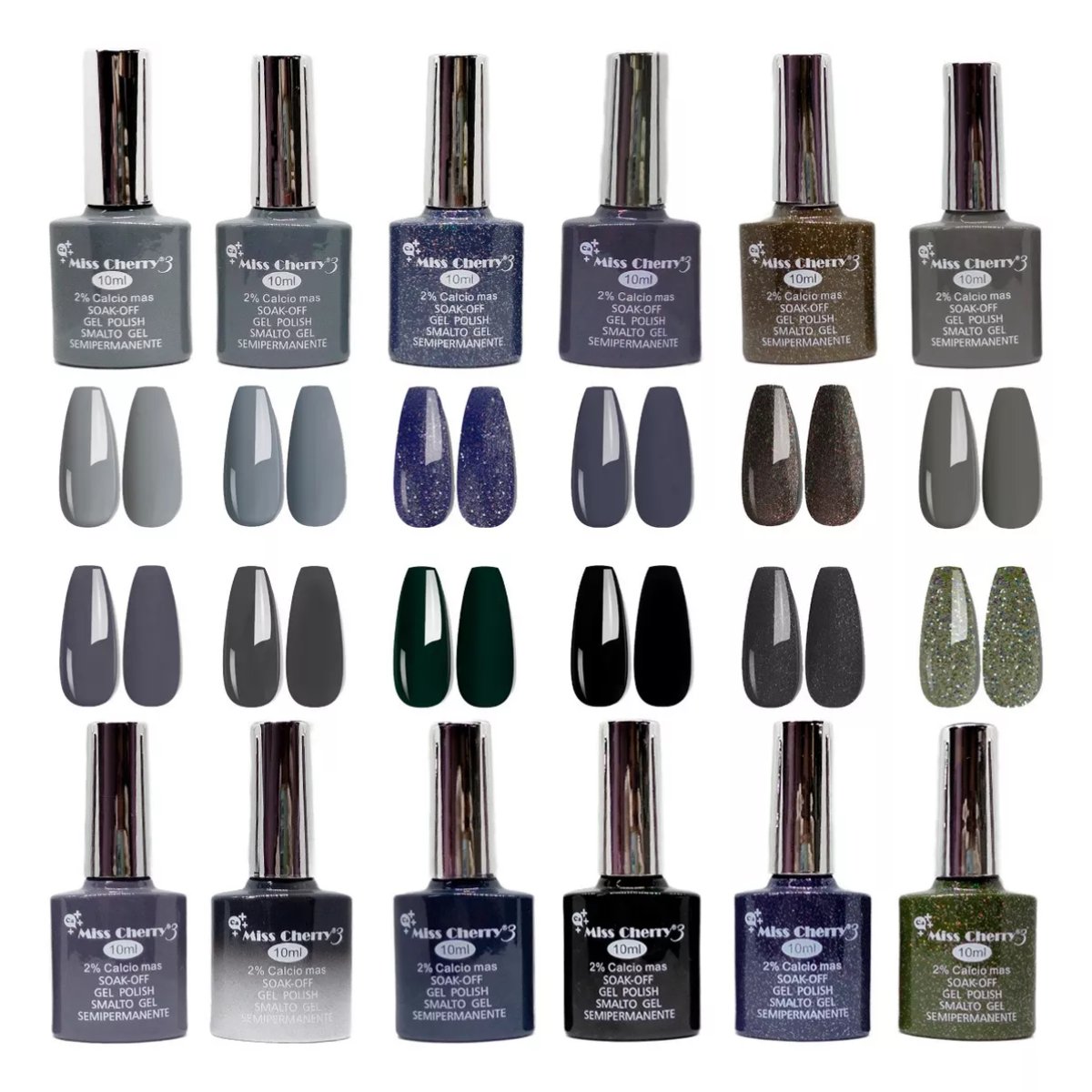 Gama 12 Gel Miss Cherry 10 Ml Semipermanente - Elige La Gama - GAMA N1