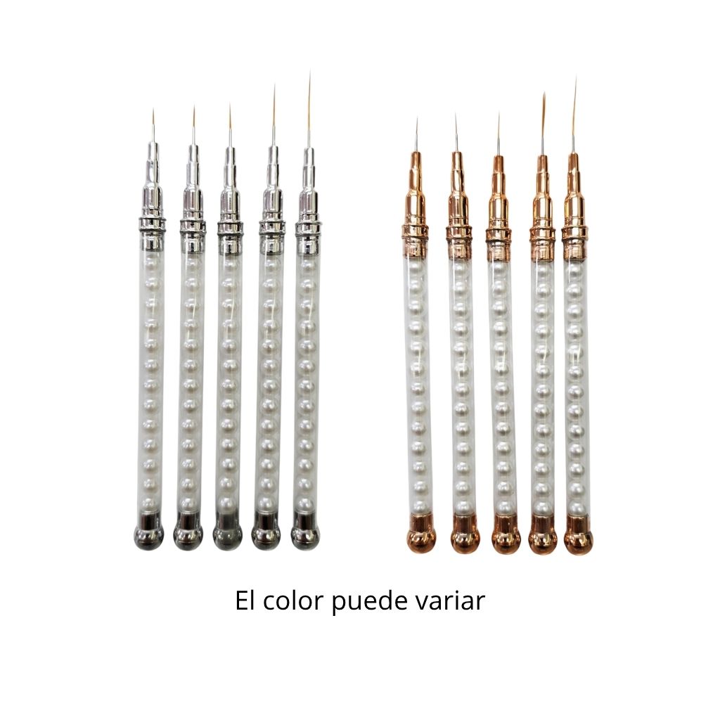 Pincel Liner Perlas 5 pzas - Image 2