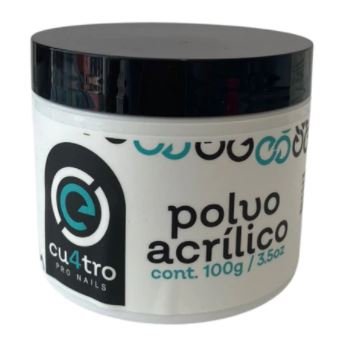 POLVO ACRILICO E-CU4TRO - Transparente