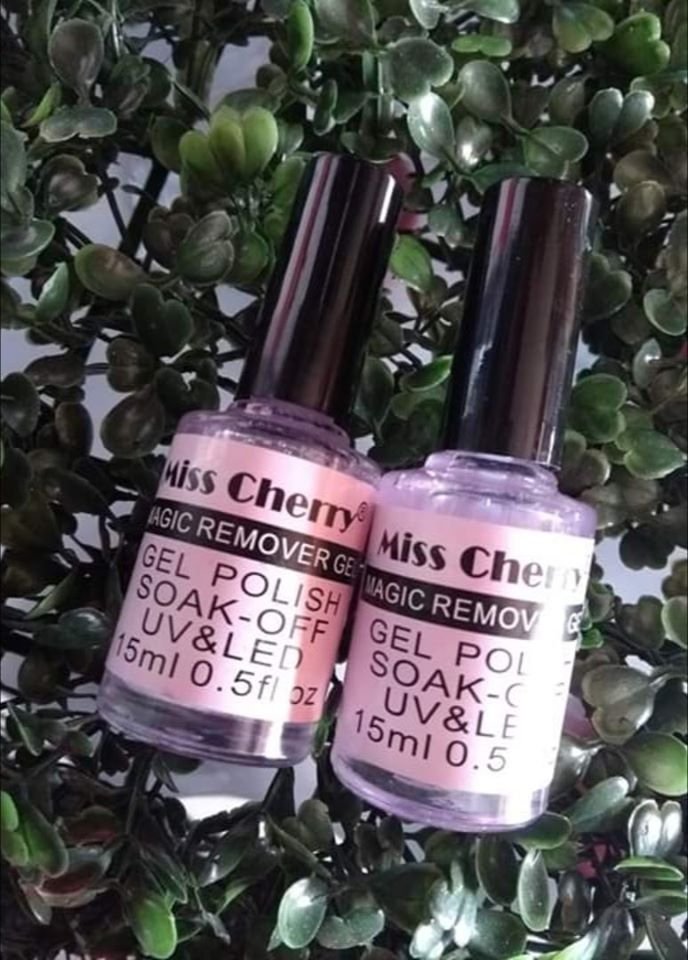 Removedor de Gel Miss Cherry (Cajita con 12 pz)