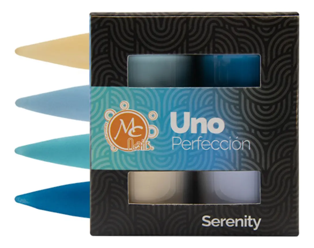 Colección de acrílicos Uno Perfección SERENITY CH1 4pz
