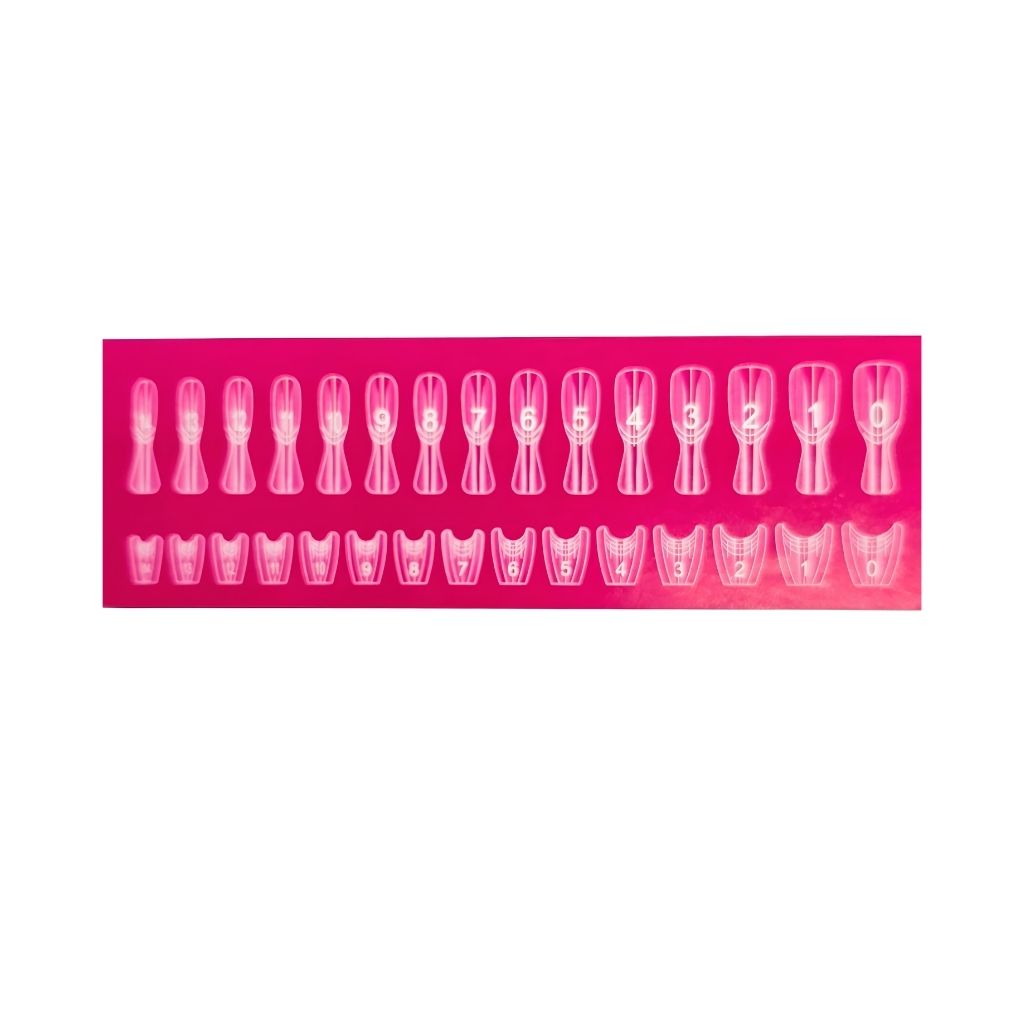 Tip Twin Short Almond 240 pzas Fantasy Nails - Image 2